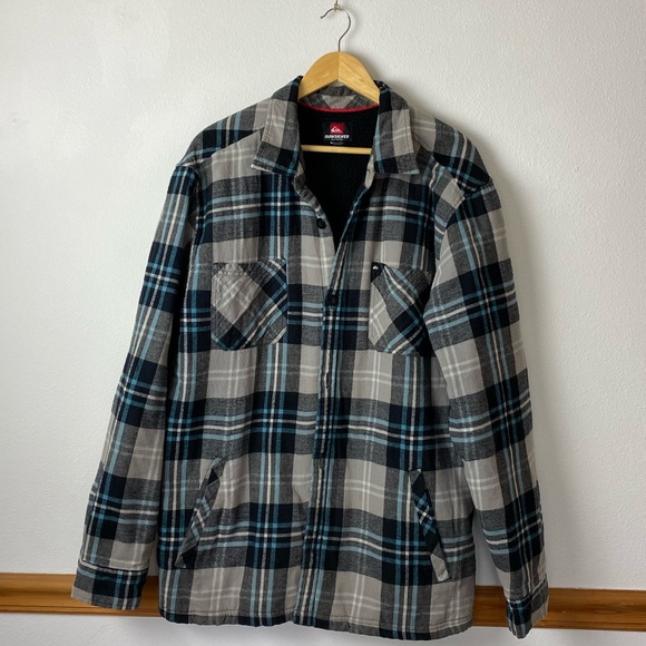 Mens Fleece Lined Flannel Xl 